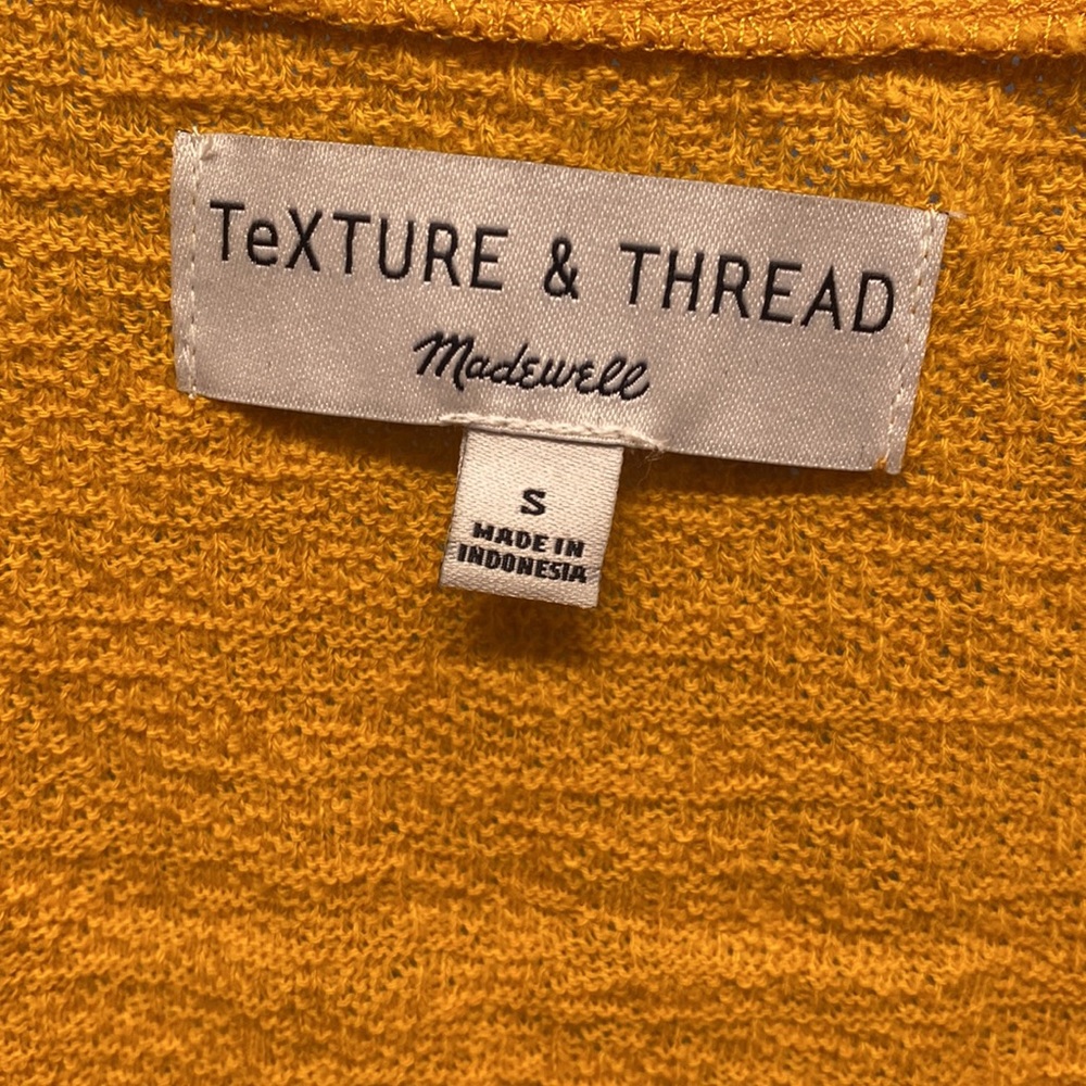Texture & Thread Wrap-Tie Top - Picture 4 of 5